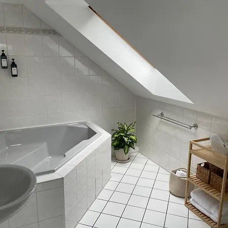 公寓 Maisonette Am Bahnhof 布格多夫