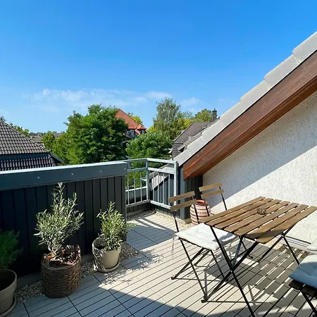 公寓 Maisonette Am Bahnhof 布格多夫